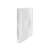 Esselte Vivida white A4 PP accordion folder, closed, side view