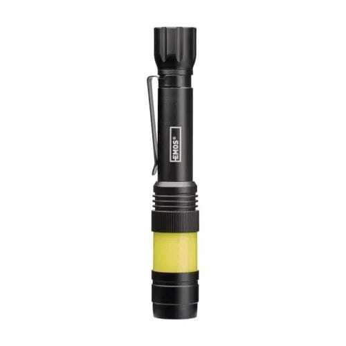 Emos P3112 COB LED Metal Flashlight with Clip