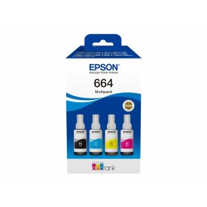 Epson 664 Ink Refill Multipack for EcoTank Printers - Epson Ink cartridge