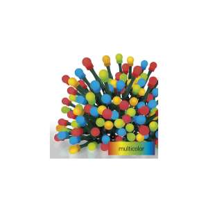 Многоцветни LED светлинни вериги EMOS с черешови топки - Lightshine