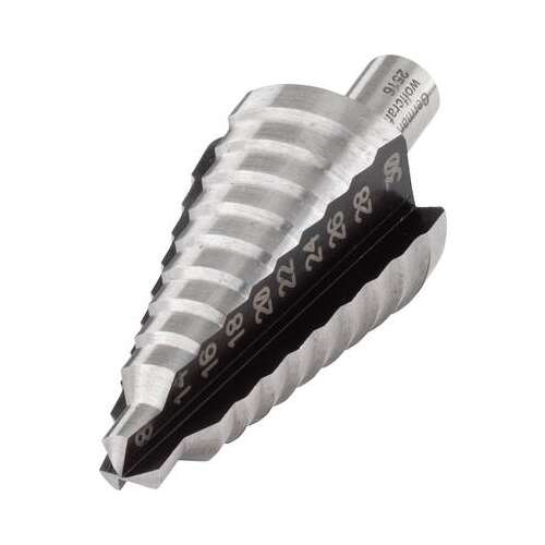 Wolfcraft 8-30 mm step drill bit for metal and plastic