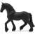 Schleich Friesian Mare 13906, black horse figurine, realistic detail, for kids and collectors