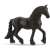 Schleich Friesian Mare 13906, black horse figurine, realistic detail, for kids and collectors