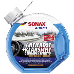 Lichid de parbriz Sonax Xtreme Antifrost + Klar Sicht, 3L, -20°C, gata de utilizare, tehnologie Smart Dynamics - Lichid de spălare a parbrizului