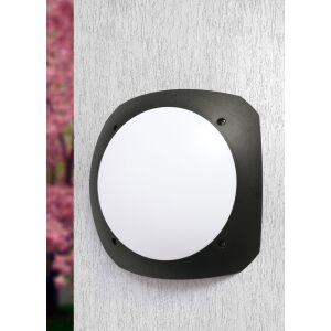 Fumagalli STUCCHI E27 negru lampă de perete în aer liber 140128543 - Lămpi de perete pentru exterior