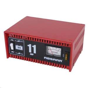 Carpoint 12V 11A akkumulátor töltő, piros, ABSAAR - Carpoint