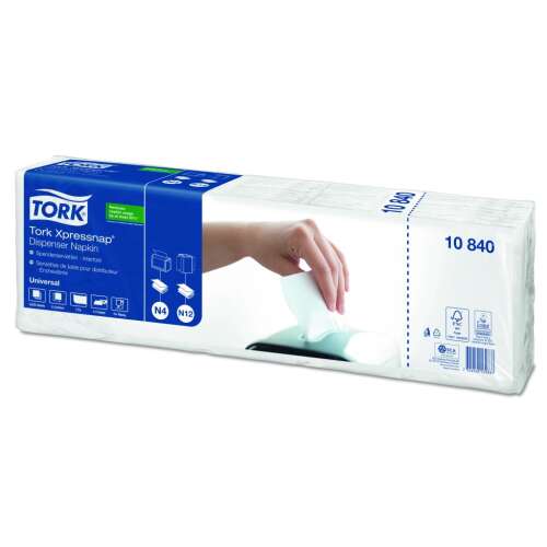 Tork Xpressnap® białe serwetki dyspenserowe