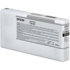 Atramentová kazeta Epson T9137 Light Black 200ml - Epson