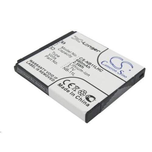 Real Power Canon NB-11L,  NB-11LH, NB-11LH 3.7V 680mAh utángyártott akku Li-ion (NB11LHC) 66099951
