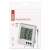 EMOS E8471 digital thermometer with wired sensor, product packaging, showing the thermometer and its features