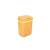 TOO STC-12-101Y 12 liter yellow sensor trash can with lid open