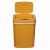 TOO 12 Liter Yellow Sensor Trash Can Open View
