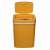 TOO STC-12-101Y 12 liter yellow automatic sensor trash can with lid open