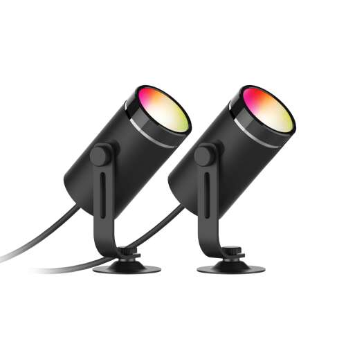 Deltaco Okos Kerti Lámpa Szett - 2 db, Színes RGB