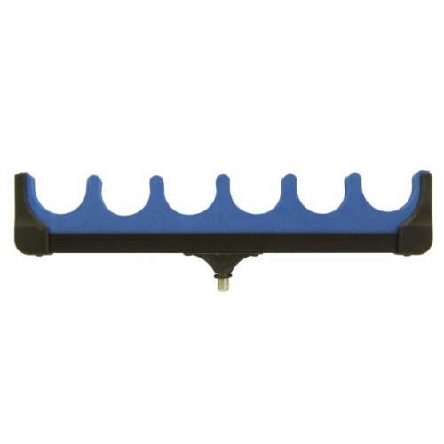 Nevis Feeder 32cm bottartó fej, 6 pozíció, kék és fekete - Rod pod és bottartó