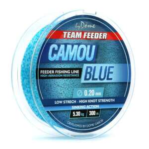 By Döme Team Feeder Camou Blue 300m 0,22mm zsinór 80675056 - Horgászzsinór