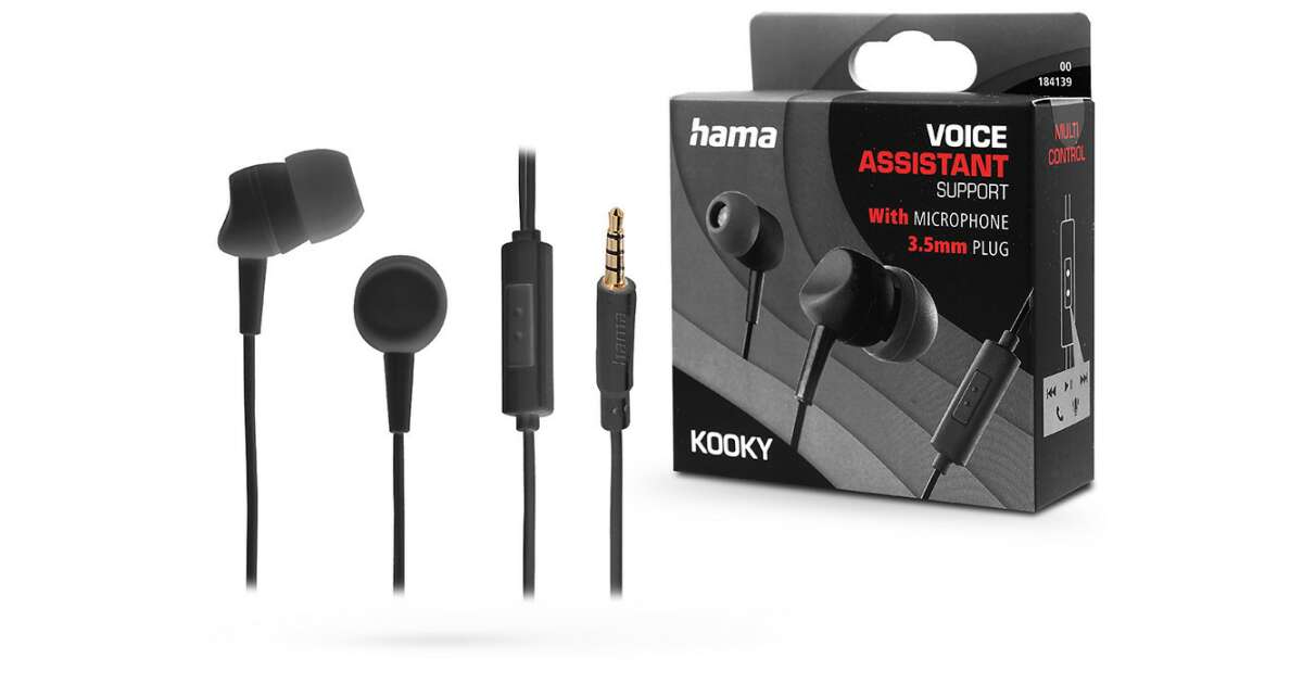 HAMA Universal Stereo Headset with mm Jack HAMA Kooky