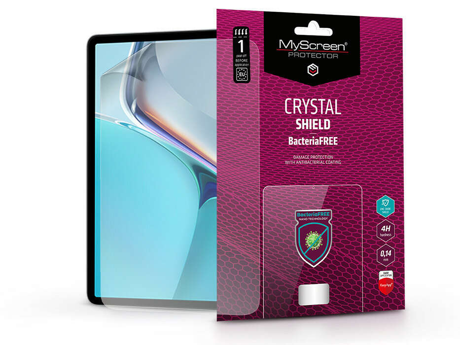 Huawei MatePad 11 Screen Protector - MyScreen Protector Crystal Shield BacteriaFree - 1 pc/pack - transparent