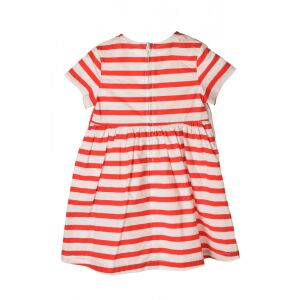 Brums Red-and-White Striped Girl's Dress – 74 126978075 - Girls' Dress
