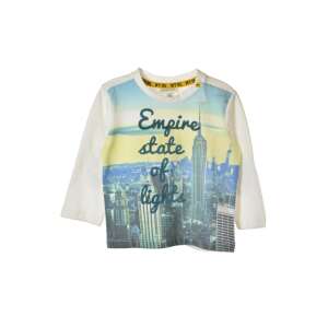 OVS boys long sleeve t-shirt with New York City skyline print, white - OVS
