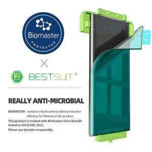Bestsuit Biomaster protected screen protector for Samsung Galaxy S22 Ultra 5G, really anti-microbial - Screen Protector
