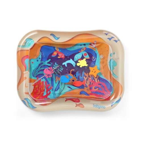 BabyOno Interactive Play Mat - Coral Reef - Inflatable and Fillable with Water 827