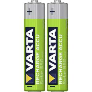 Varta - Recharge Accu Solar - AAA - 2x550mAh