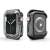 Devia Sport Series Shockproof Case for Apple Watch 41mm - Black, two views