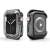 Devia Sport Series Shockproof Case for Apple Watch 41mm - Black, two views