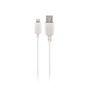 Maxlife USB - Lightning Data and Charging Cable with 1 m Cable - Maxlife 8-PIN USB Cable - 5V/1A - white 113124002 - Lightning Cable