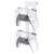 Venom VS5004 PS5 controller stand, white, for two controllers, with controllers