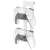 Venom VS5004 PS5 controller stand, white, for two controllers, with controllers