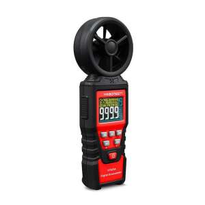 Habotest HT625A digital anemometer front view - Tire pressure gauge