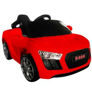 R-Sport AA4 Elektromos autó hang- és fényeffekttel + távirányító 12V #piros