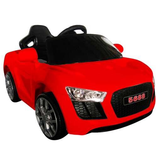 R-Sport AA4 Elektromos autó hang- és fényeffekttel + távirányító 12V #piros 31812875