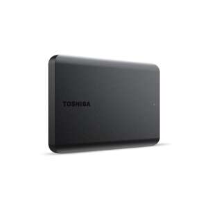 Toshiba Canvio Basics 2TB externe Festplatte, schwarz, USB 3.0, Seitenansicht - Externe Festplatten