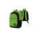 Minecraft Creeper backpack, green and black school bag with adjustable straps