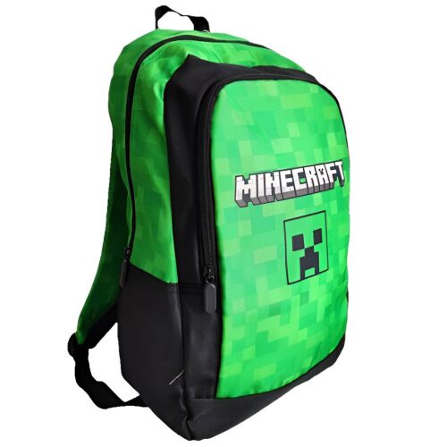 Minecraft Creeper Backpack 40cm - Angled View