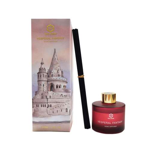 Selowei Vesperal Fantasy Otthoni Illatosító, 100ml, fekete rotang pálcikákkal, otthoni illat, otthoni dekoráció