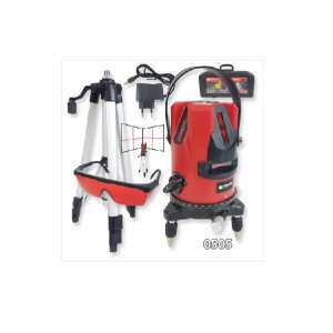 Straus 0505 Laser Level with Tripod, Red Laser Level, Cross Line Laser, Self-Leveling, Digital Level, 2mm/10m Accuracy, 20m Range, Indoor and Outdoor Use - Laser level