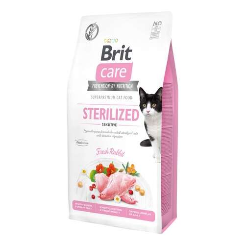 Brit Care Cat Sterilized Sensitive Fresh Rabbit (2 x 7 kg) 14 kg 31813687