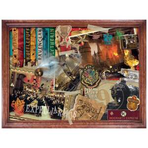 Winning Moves Harry Potter Roxfort 1000 darabos kirakós befejezett kép - Winning Moves