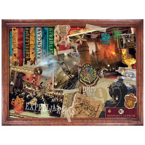 Winning Moves Harry Potter Roxfort 1000 darabos kirakós befejezett kép