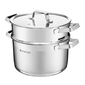 Ambition Kitchen Pro 20cm Párolóedény Fedővel - Főzőedény & Sütőedény