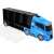 Autószállító Kamion modell #kék-fekete 31813934}