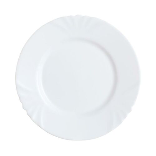 Luminarc Cadix fehér lapostányér