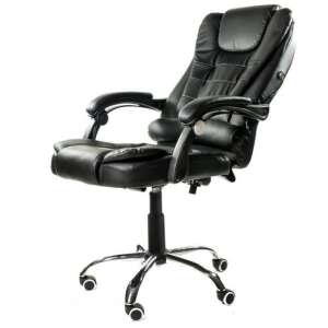 Irodai forgószék beépített masszázs funkcióval fekete OC04