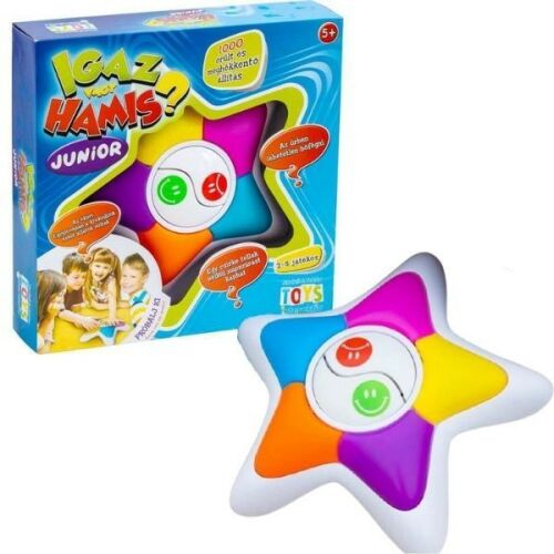 Igaz sau Hamis? Junior cutie joc și buzzer în formă de stea