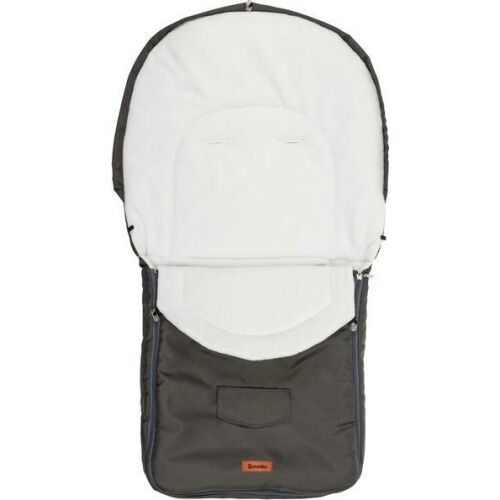 Otwarty śpiworek do wózka z polarową podszewką