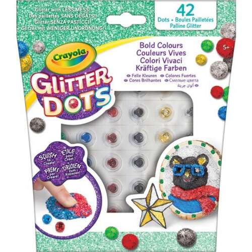 Crayola Glitteres Dekorgyöngyök - Utántöltő készlet 31814676